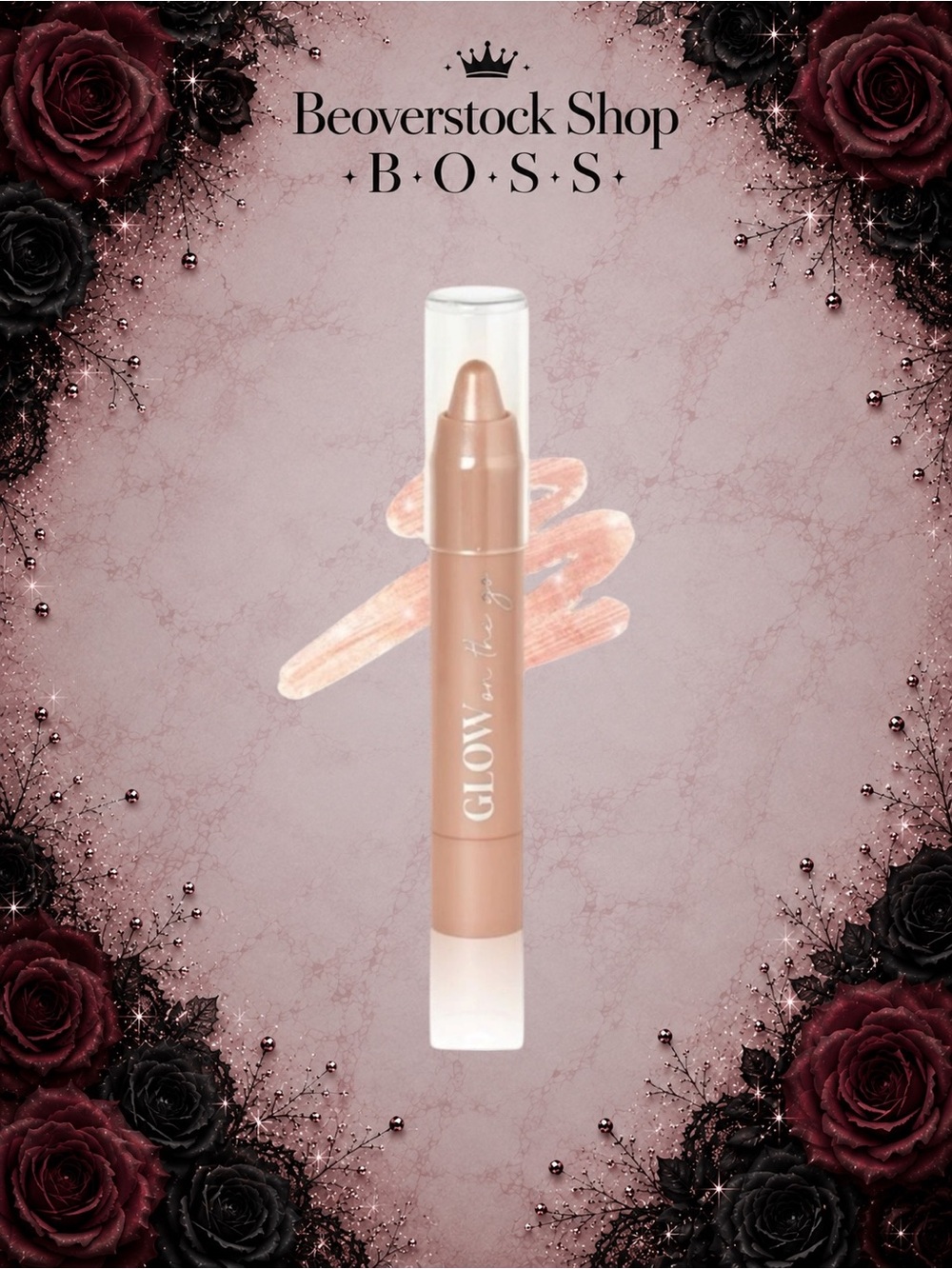 New NIB girlactik GLOW ON-THE-GO JetSetter multi-use stick Color: JetSetter